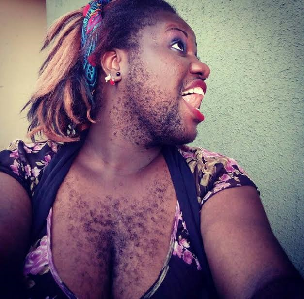 Meet A Lady Said To Be The Hairiest Woman In Nigeria