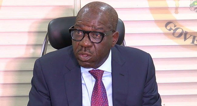Obaseki Lacks The Constitutional Right To Ask Oshiomhole To Steer Clear Of Party Primary