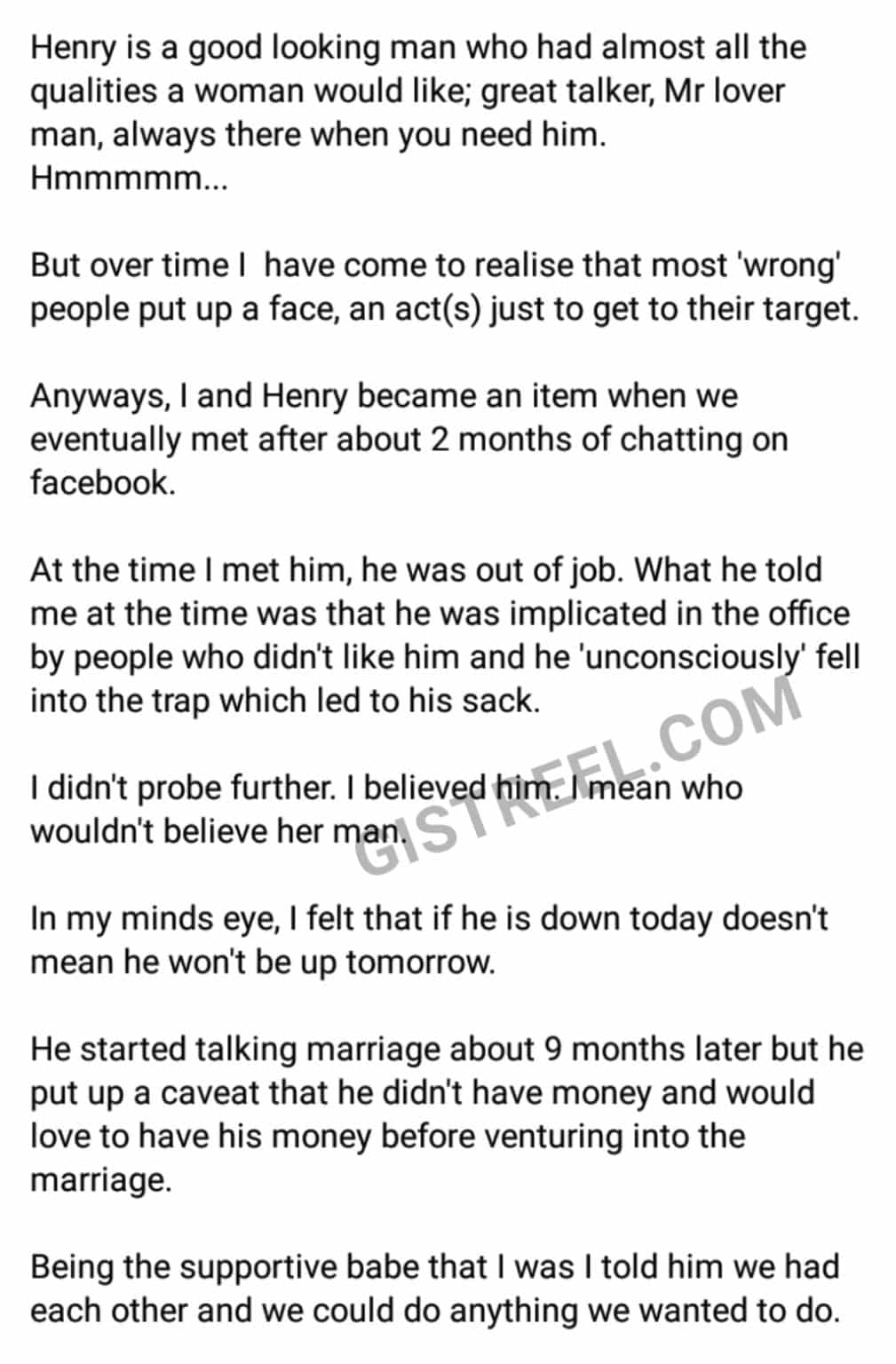 Lady Narrates Her Emotional Story With A Broke Husband