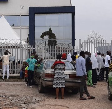 Banks Record Large Turnout In Abuja Despite Social Distancing Directive