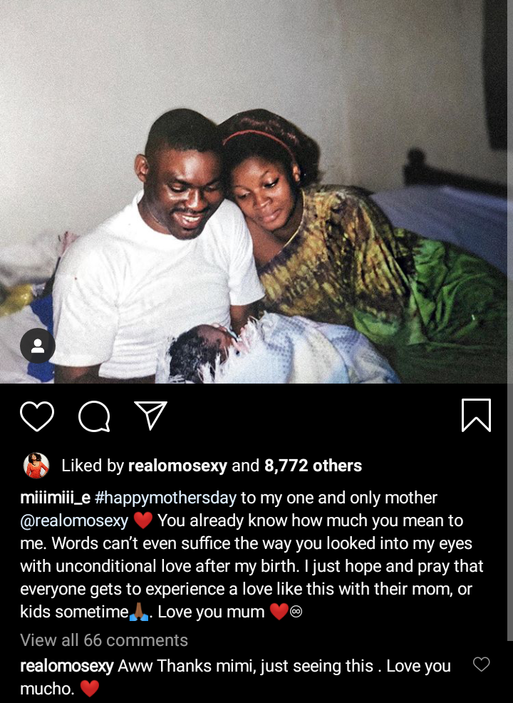 Omotola Jalade Ekeinde‘s Daughter Celebrates Her On Mother's Day