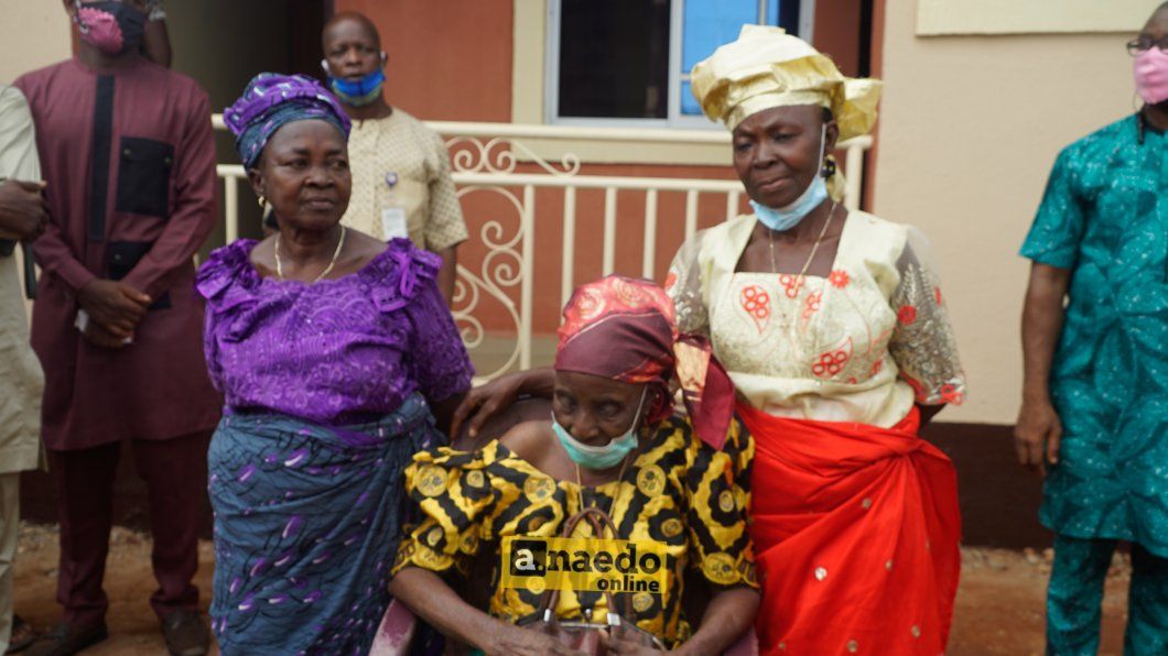 The three widows that received a house gift from Hon. Nonso Smart Okafor