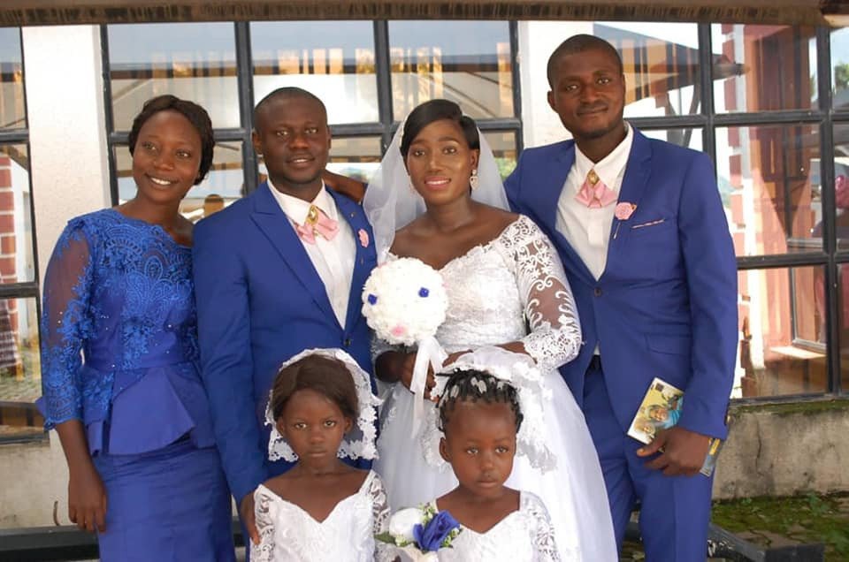 Photos From The Wedding Of Corps Members Who Met At Camp
