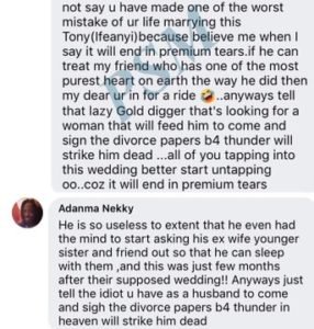 "The Man Is Married To Another Woman" - Ladies Warn New Bride