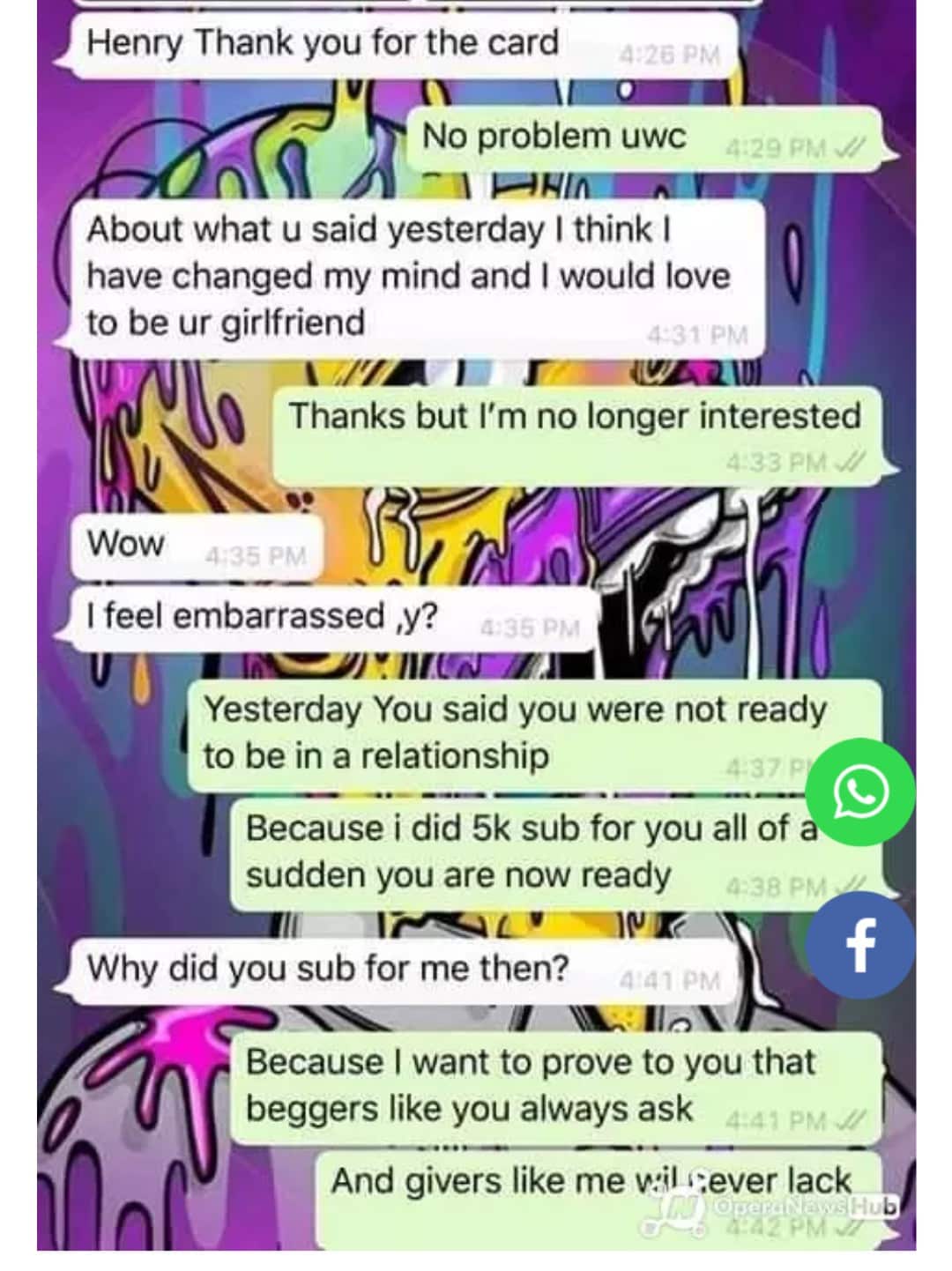 Lady Rejected Man's Proposal And Later Accepted After He Sent Her 5k